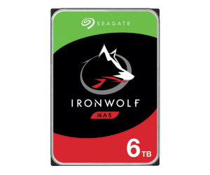 Seagate IronWolf ST6000VN001 disque dur 6 To 5400 tr/min 256 Mo 3.5" Série ATA III