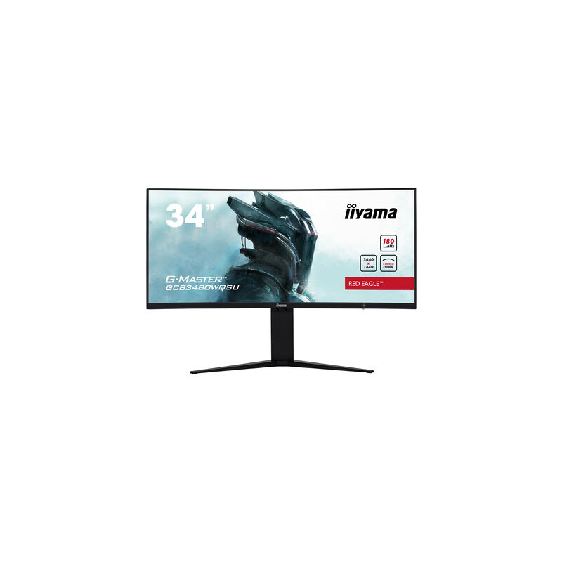 iiyama G-MASTER GCB3480WQSU-B1 écran plat de PC 86,4 cm (34") 3440 x 1440 pixels UltraWide Quad HD LCD Noir