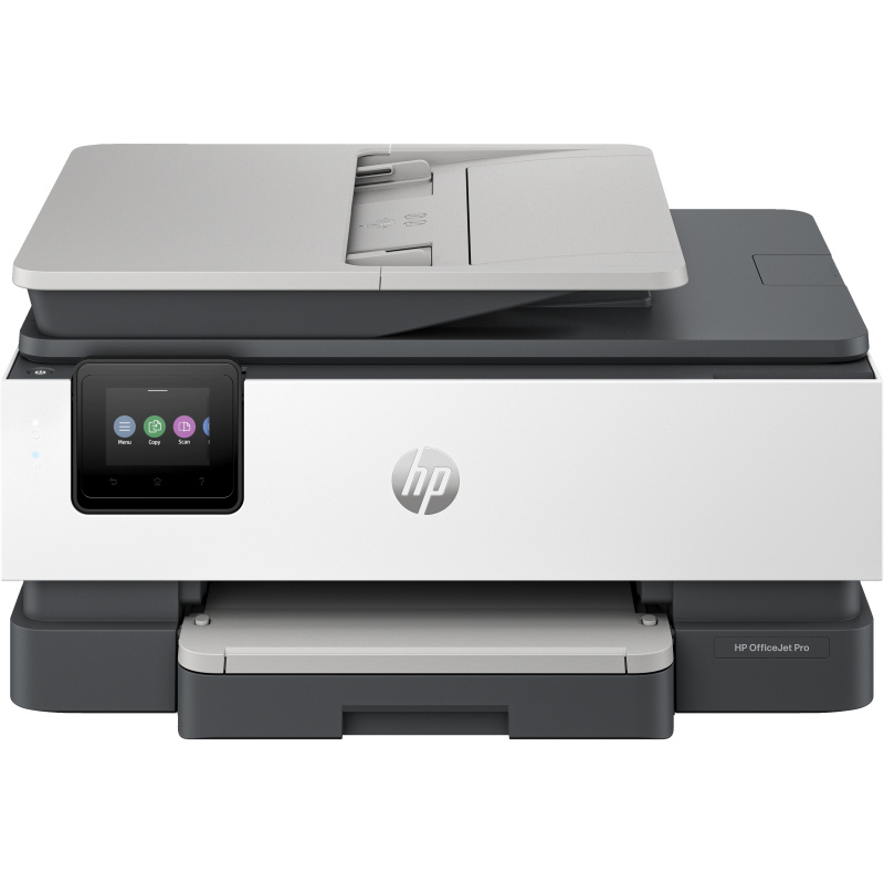 HP OfficeJet Pro Imprimante Tout-en-un HP 8123, Couleur, Imprimante pour Maison et Bureau à domicile, Impression, copie, numérisation, Écran tactile; Mode silencieux; Impression sur VPN avec HP+; Sans fil