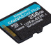 Kingston Technology Carte microSDXC Canvas Go Plus 170R A2 U3 V30 de 256 Go + ADP