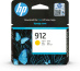 HP 912 Cartouche d'encre jaune authentique