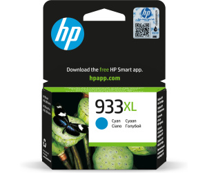 HP 933XL cartouche d'encre cyan grande capacité authentique