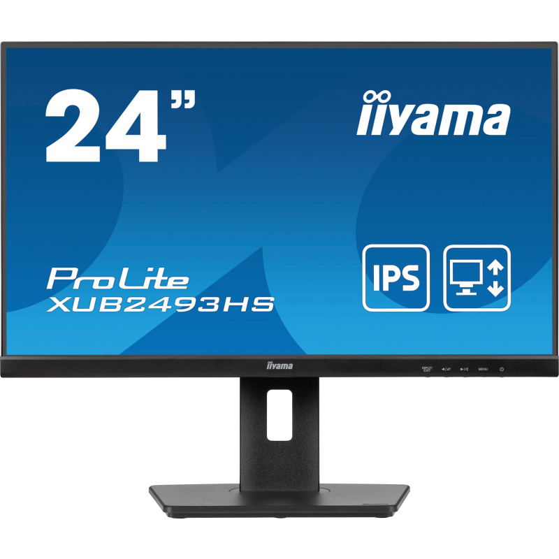 iiyama ProLite XUB2493HS-B6 écran plat de PC 60,5 cm (23.8") 1920 x 1080 pixels Full HD LED Noir