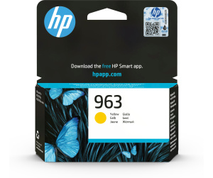 HP 963 Cartouche d'encre jaune authentique