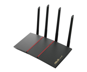 ASUS RT-AX55 routeur sans fil Gigabit Ethernet Bi-bande (2,4 GHz / 5 GHz) Noir