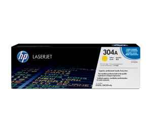 HP 304A toner LaserJet jaune authentique