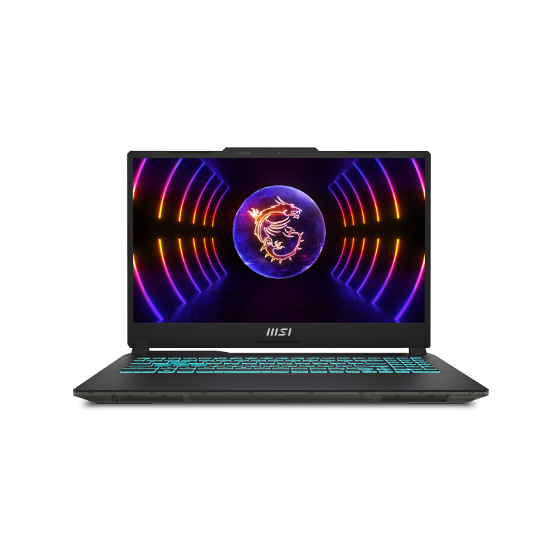 MSI Cyborg 15 A13VF-679FR Intel® Core™ i7 i7-13620H Ordinateur portable 39,6 cm (15.6") Full HD 32 Go DDR5-SDRAM 1 To SSD NVIDIA GeForce RTX 4060 Wi-Fi 6E (802.11ax) Windows 11 Home Noir