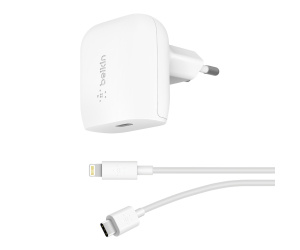 Belkin BOOST↑CHARGE Smartphone, Stylet, Tablette Blanc Secteur Charge rapide Intérieure