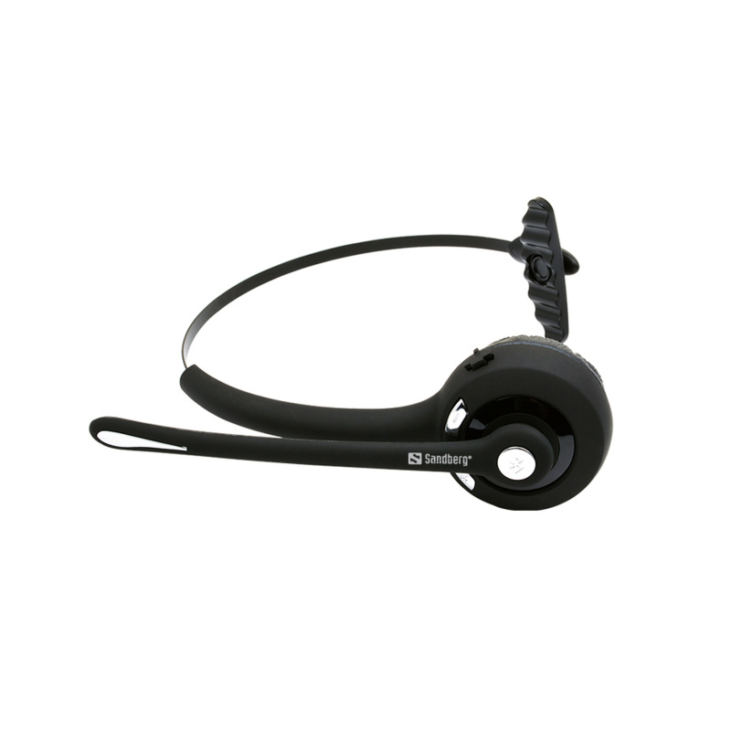 Sandberg 126-23 écouteur/casque Sans fil Arceau Bureau/Centre d'appels Bluetooth Noir