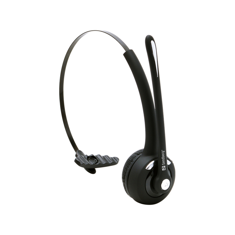 Sandberg 126-23 écouteur/casque Sans fil Arceau Bureau/Centre d'appels Bluetooth Noir