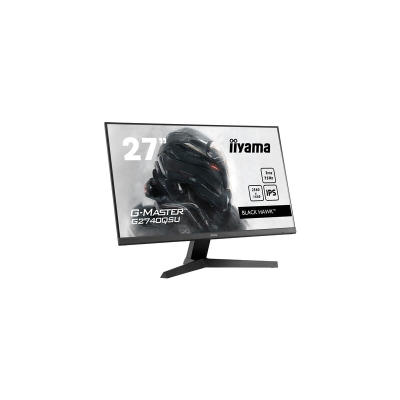 iiyama G-MASTER Black Hawk écran plat de PC 68,6 cm (27") 2560 x 1440 pixels Wide Quad HD LED Noir