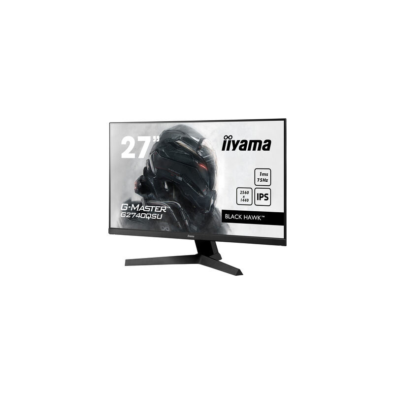 iiyama G-MASTER Black Hawk écran plat de PC 68,6 cm (27") 2560 x 1440 pixels Wide Quad HD LED Noir