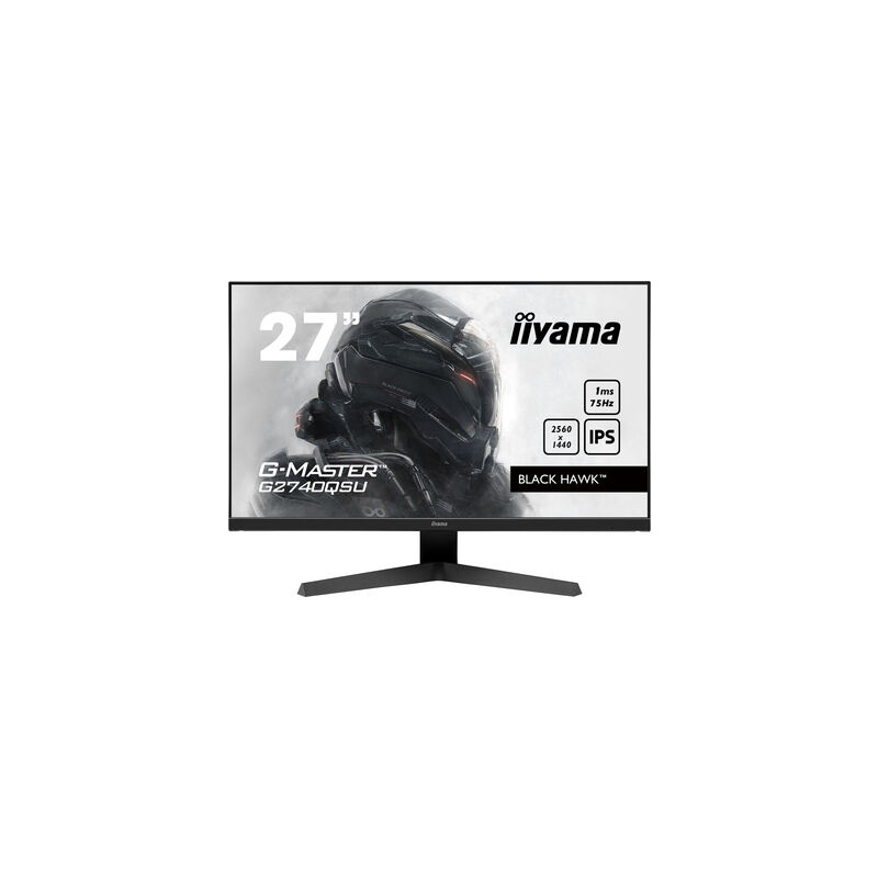 iiyama G-MASTER Black Hawk écran plat de PC 68,6 cm (27") 2560 x 1440 pixels Wide Quad HD LED Noir