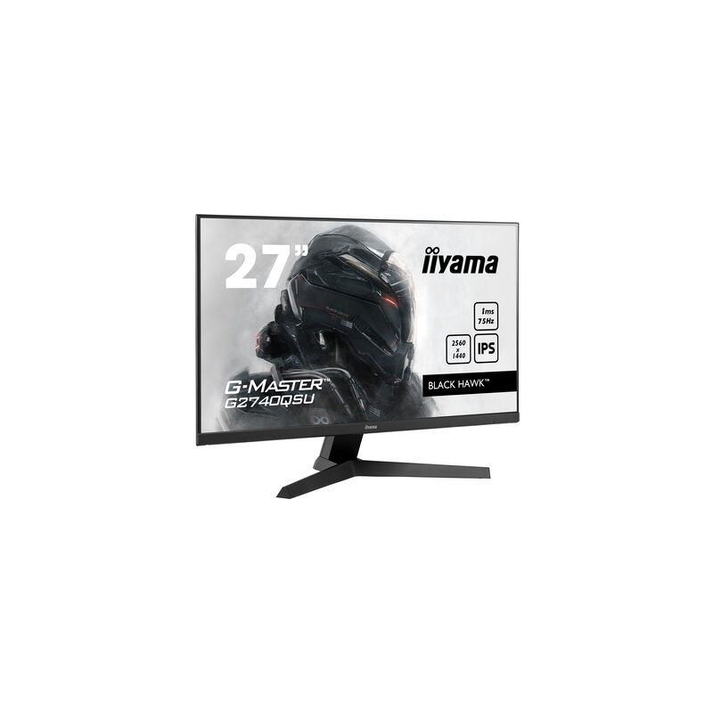 iiyama G-MASTER Black Hawk écran plat de PC 68,6 cm (27") 2560 x 1440 pixels Wide Quad HD LED Noir