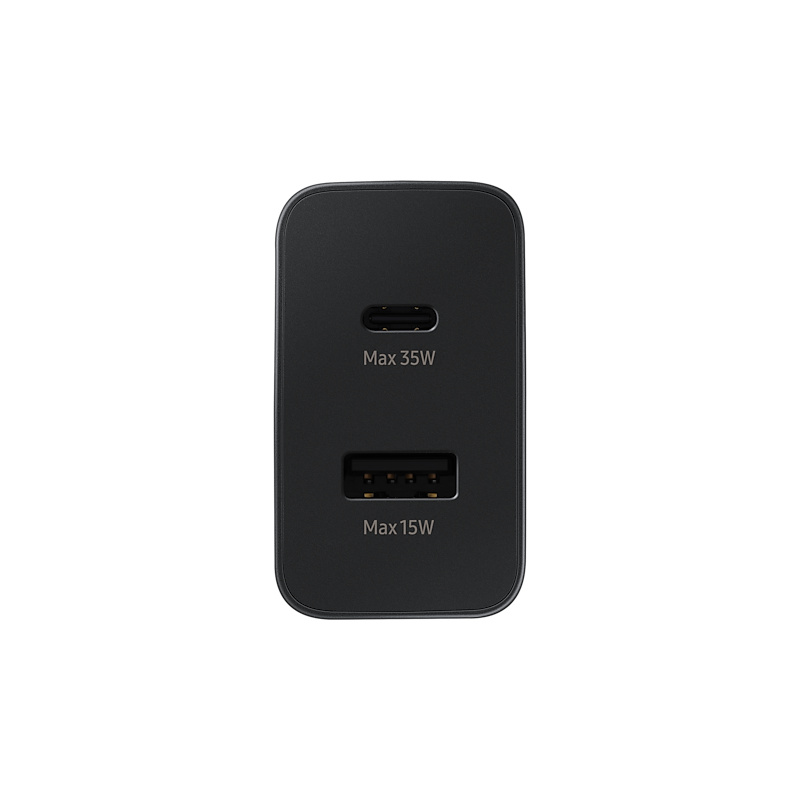 Samsung EP-TA220NBEGEU chargeur d'appareils mobiles Écouteurs, Casque, Ordinateur portable, Smartphone, Smartwatch, Tablette Noir Secteur Intérieure