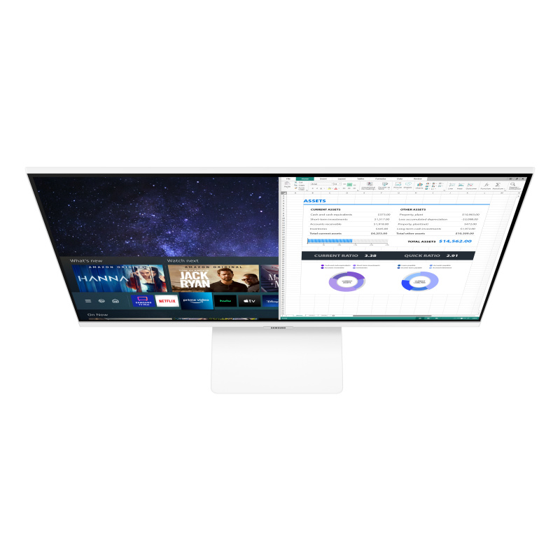 Samsung S27AM501NU écran plat de PC 68,6 cm (27") 1920 x 1080 pixels Full HD LCD Blanc