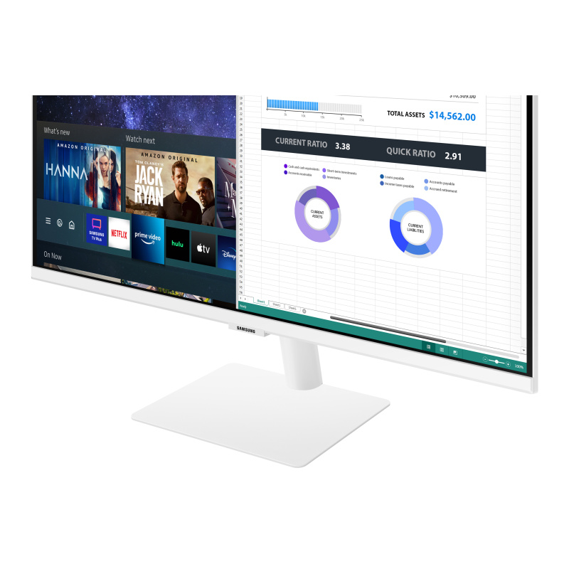 Samsung S27AM501NU écran plat de PC 68,6 cm (27") 1920 x 1080 pixels Full HD LCD Blanc