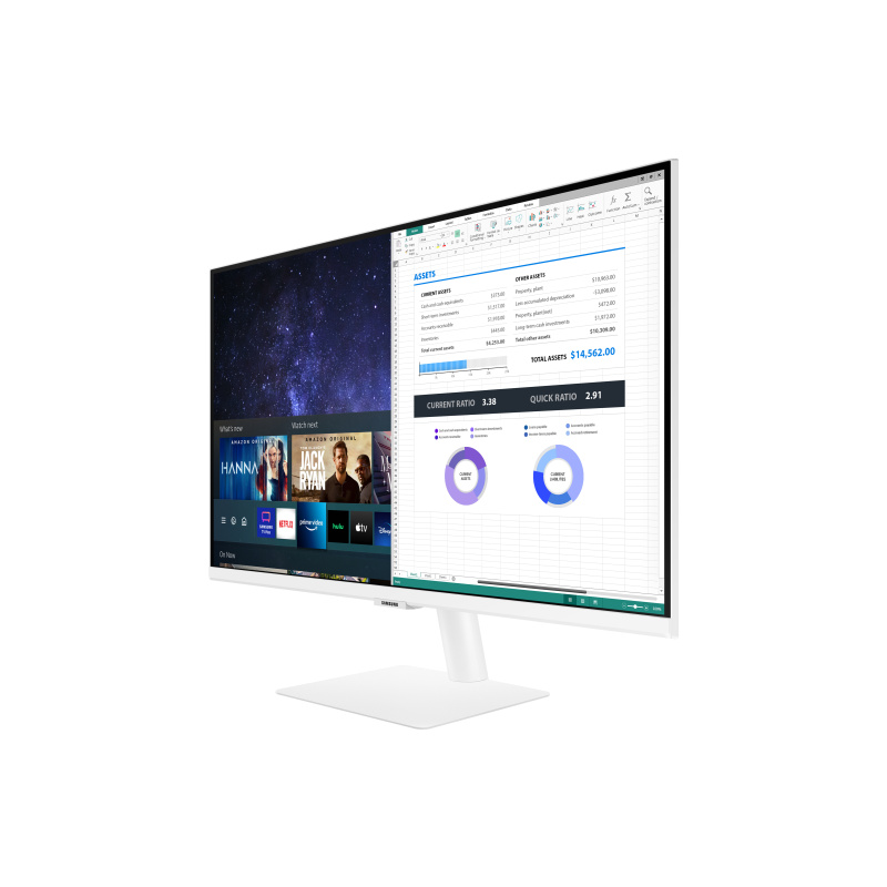 Samsung S27AM501NU écran plat de PC 68,6 cm (27") 1920 x 1080 pixels Full HD LCD Blanc