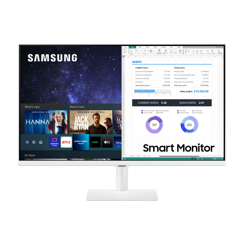 Samsung S27AM501NU écran plat de PC 68,6 cm (27") 1920 x 1080 pixels Full HD LCD Blanc