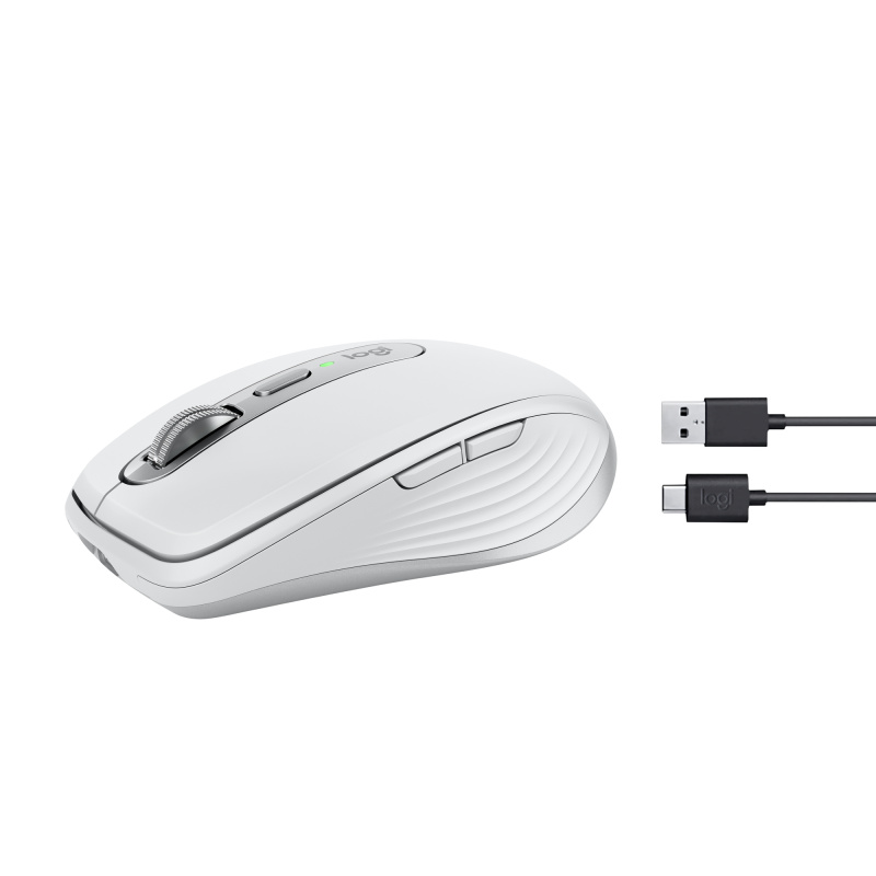 Logitech MX Anywhere 3S souris Bureau Droitier RF sans fil + Bluetooth Laser 8000 DPI