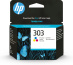 HP Cartouche d’encre 303 trois couleurs authentique