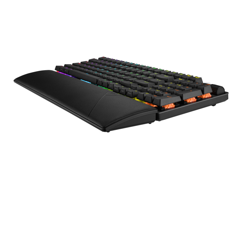 ASUS ROG Strix Scope II 96 Wireless clavier USB + RF Wireless + Bluetooth QWERTY Français Noir