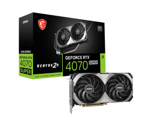 MSI VENTUS GeForce RTX 4070 SUPER 12G 2X OC NVIDIA 12 Go GDDR6X