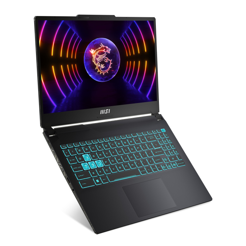 MSI Cyborg 15 A13VF-679FR Intel® Core™ i7 i7-13620H Ordinateur portable 39,6 cm (15.6") Full HD 32 Go DDR5-SDRAM 1 To SSD NVIDIA GeForce RTX 4060 Wi-Fi 6E (802.11ax) Windows 11 Home Noir