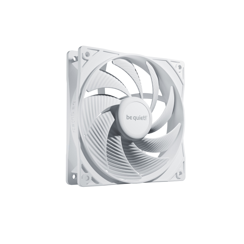 be quiet! Pure Wings 3 120mm PWM high-speed White Boitier PC Ventilateur 12 cm Blanc 1 pièce(s)