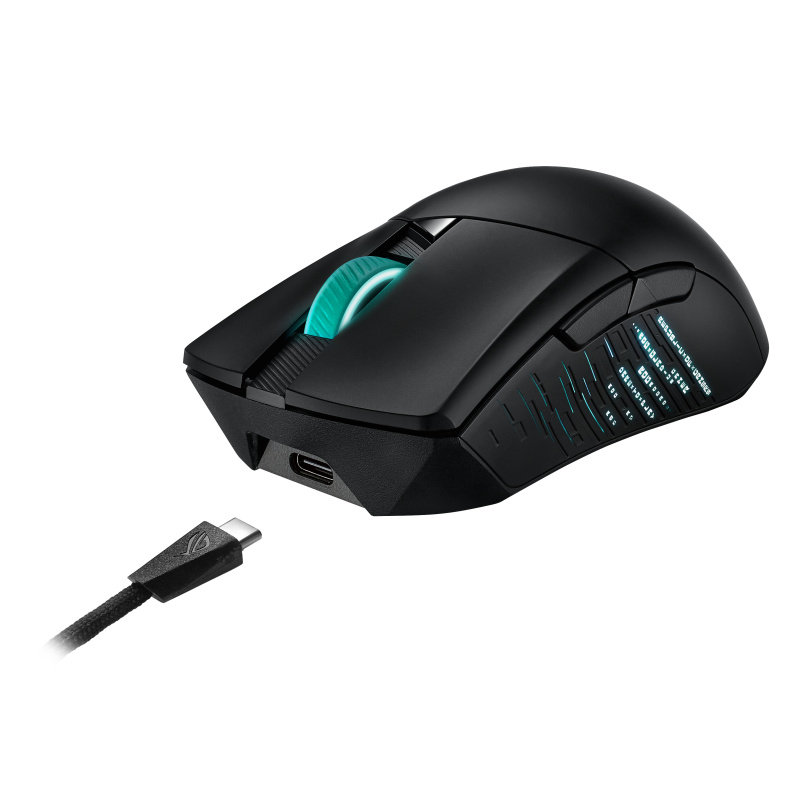 ASUS ROG Gladius III Wireless souris Jouer Droitier RF Wireless + Bluetooth + USB Type-A Optique 19000 DPI