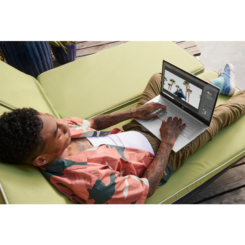 HP ENVY 15-ep1012nf Ordinateur portable 39,6 cm (15.6") Écran tactile 4K Ultra HD Intel® Core™ i7 i7-11800H 32 Go DDR4-SDRAM 1 To SSD NVIDIA GeForce RTX 3060 Max-Q Wi-Fi 6 (802.11ax) Windows 11 Home Argent