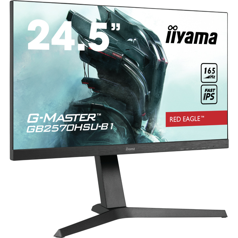 iiyama G-MASTER GB2570HSU-B1 écran plat de PC 62,2 cm (24.5") 1920 x 1080 pixels Full HD LED Noir