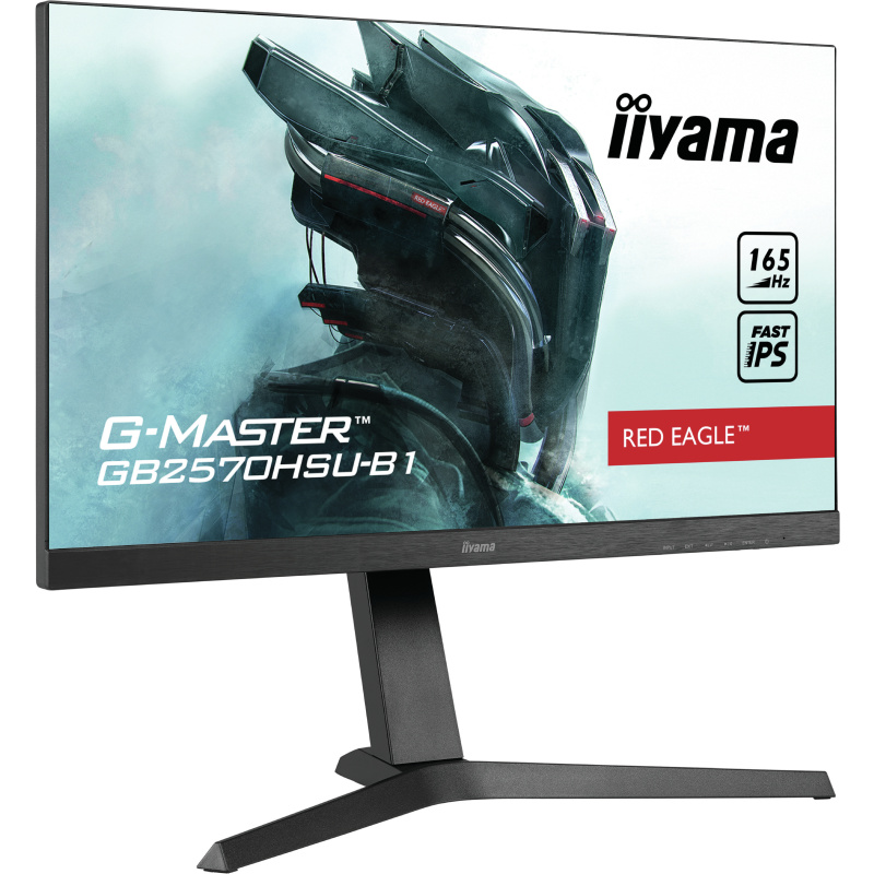 iiyama G-MASTER GB2570HSU-B1 écran plat de PC 62,2 cm (24.5") 1920 x 1080 pixels Full HD LED Noir