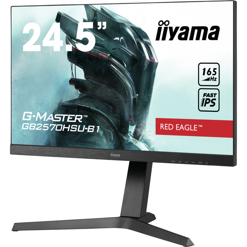 iiyama G-MASTER GB2570HSU-B1 écran plat de PC 62,2 cm (24.5") 1920 x 1080 pixels Full HD LED Noir