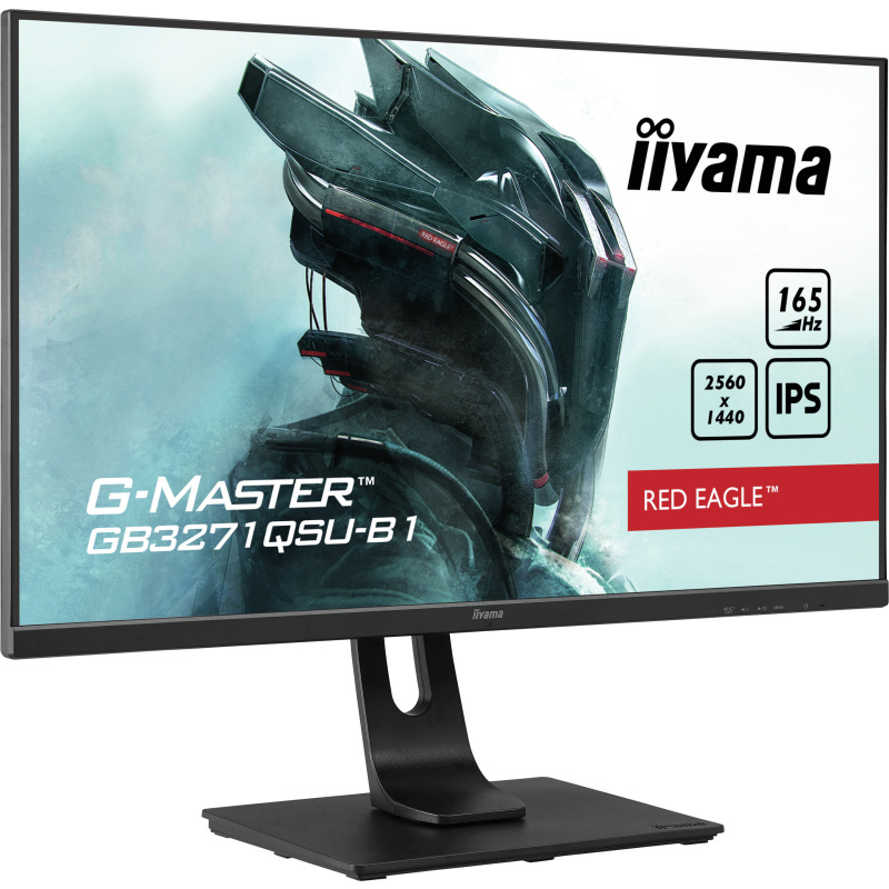 iiyama G-MASTER GB3271QSU-B1 écran plat de PC 80 cm (31.5") 2560 x 1440 pixels Wide Quad HD LED Noir