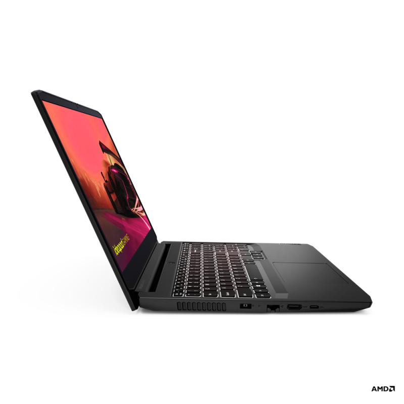 Lenovo IdeaPad Gaming 3 AMD Ryzen™ 7 5800H Ordinateur portable 39,6 cm (15.6") Full HD 16 Go DDR4-SDRAM 512 Go SSD NVIDIA GeForce RTX 3060 Wi-Fi 6 (802.11ax) Windows 11 Home Noir