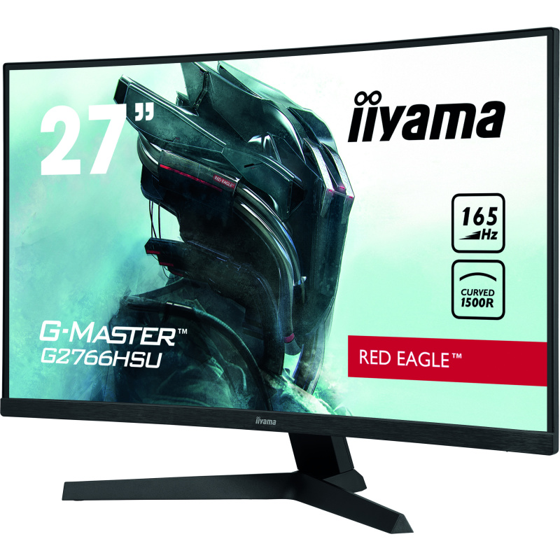 iiyama G-MASTER G2766HSU-B1 LED display 68,6 cm (27") 1920 x 1080 pixels Full HD Noir