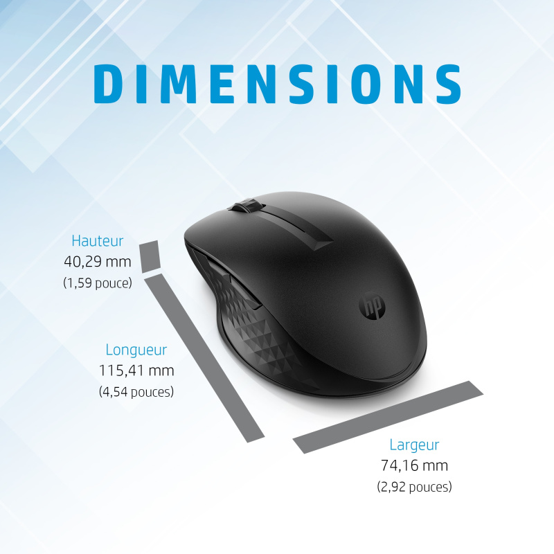 HP Souris sans fil multi-périphériques 435