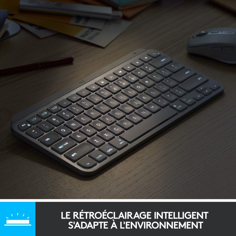 Logitech MX Keys Mini Minimalist Wireless Illuminated Keyboard