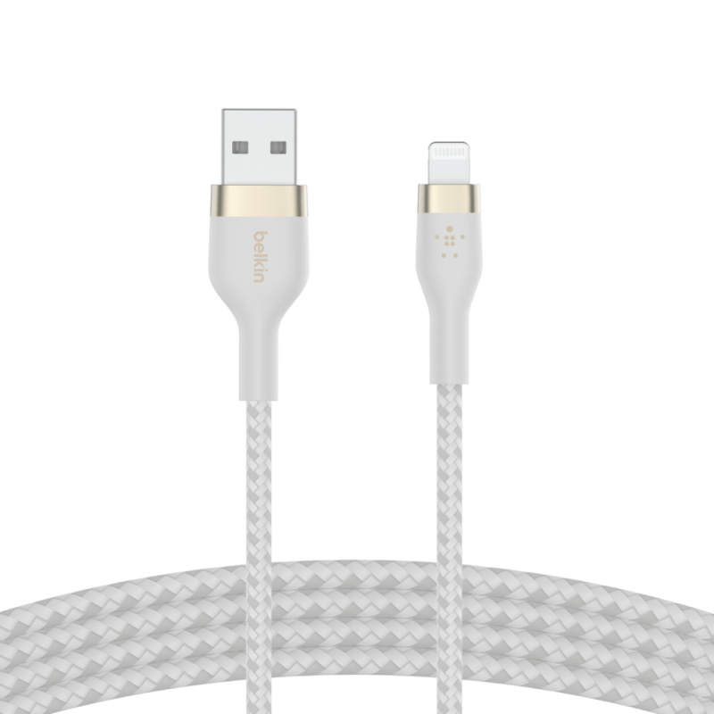 Belkin CAA010BT2MWH câble Lightning 2 m Blanc