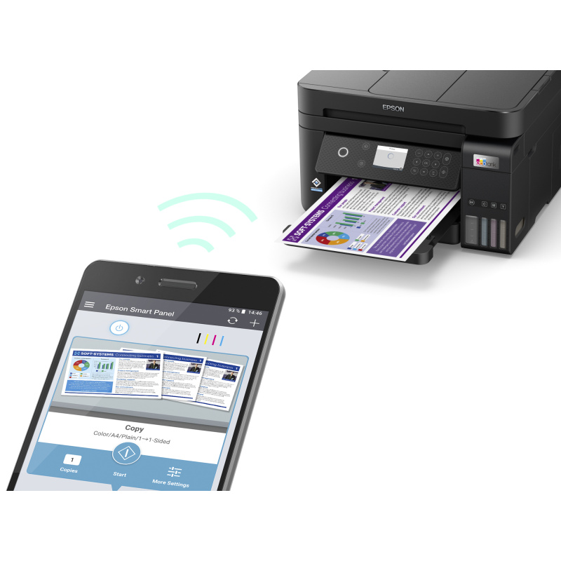 Epson EcoTank L6270 Jet d'encre A4 4800 x 1200 DPI 33 ppm Wifi