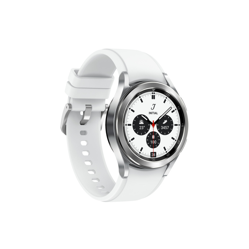 Samsung Galaxy Watch4 Classic 3,05 cm (1.2") OLED 42 mm Numérique 396 x 396 pixels Écran tactile Argent Wifi GPS (satellite)