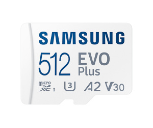 Samsung EVO Plus 512 Go MicroSDXC UHS-I Classe 10