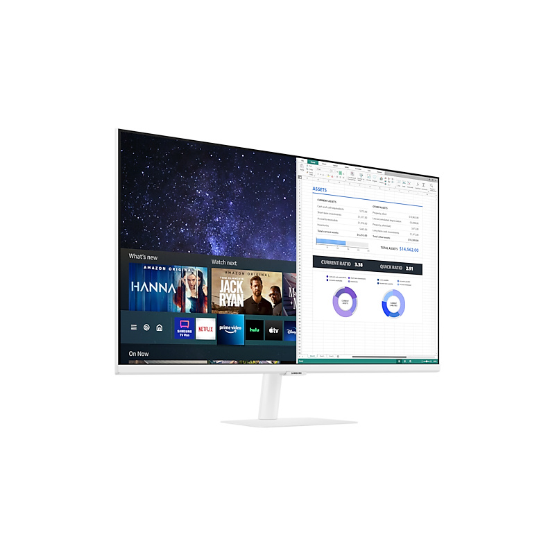 Samsung Smart Monitor M5 écran plat de PC 81,3 cm (32") 1920 x 1080 pixels Full HD Blanc