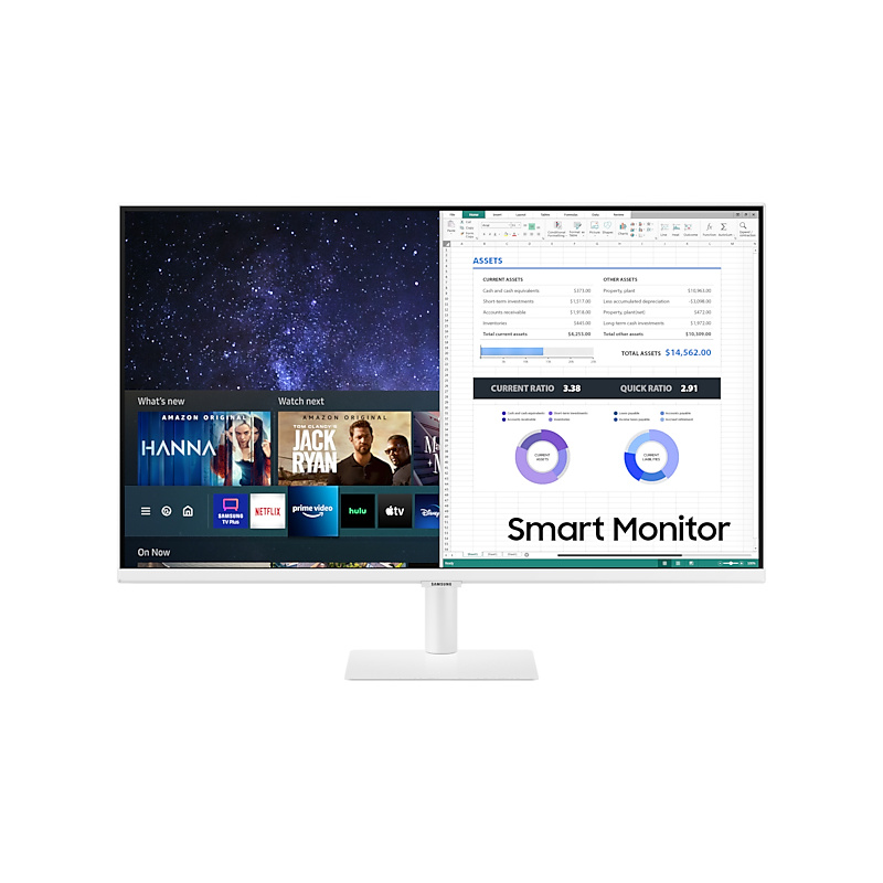 Samsung Smart Monitor M5 écran plat de PC 81,3 cm (32") 1920 x 1080 pixels Full HD Blanc