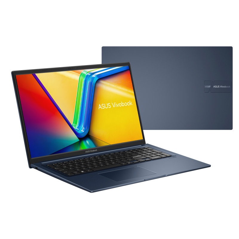 ASUS Vivobook 17 P1704ZA-AU294X Intel® Core™ i5 i5-1235U Ordinateur portable 43,9 cm (17.3") Full HD 16 Go DDR4-SDRAM 512 Go SSD Wi-Fi 6E (802.11ax) Windows 11 Pro Bleu