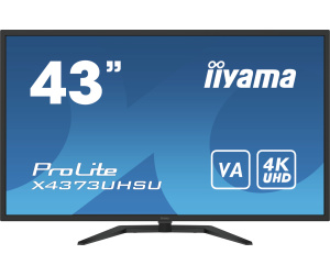 iiyama ProLite X4373UHSU-B1 écran plat de PC 108 cm (42.5") 3840 x 2160 pixels 4K Ultra HD Noir