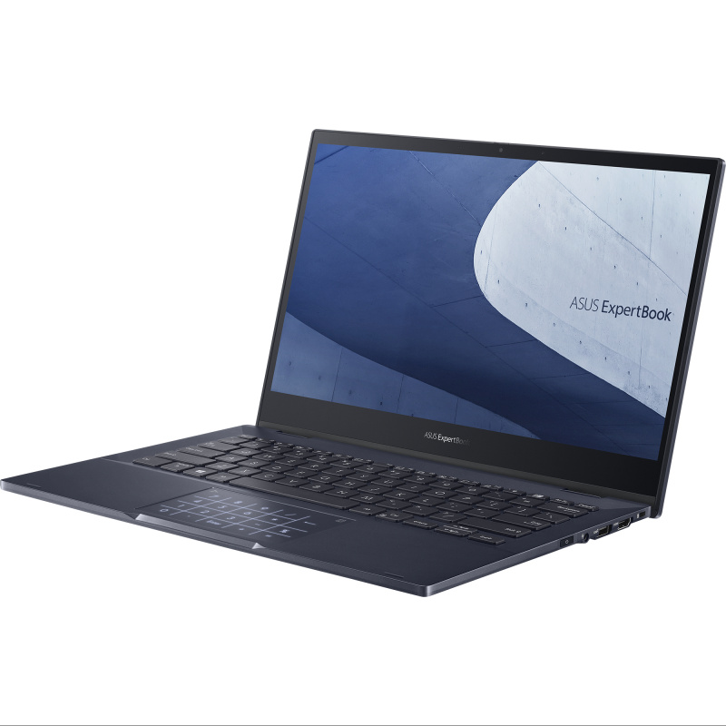 ASUS ExpertBook B5302FBA-LG0397X Intel® Core™ i7 i7-1255U Hybride (2-en-1) 33,8 cm (13.3") Écran tactile Full HD 16 Go DDR5-SDRAM 1 To SSD Wi-Fi 6 (802.11ax) Windows 11 Pro Noir