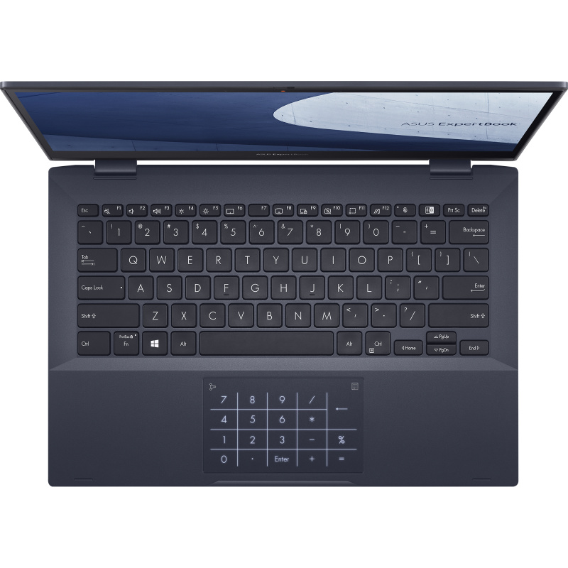 ASUS ExpertBook B5302FBA-LG0397X Intel® Core™ i7 i7-1255U Hybride (2-en-1) 33,8 cm (13.3") Écran tactile Full HD 16 Go DDR5-SDRAM 1 To SSD Wi-Fi 6 (802.11ax) Windows 11 Pro Noir