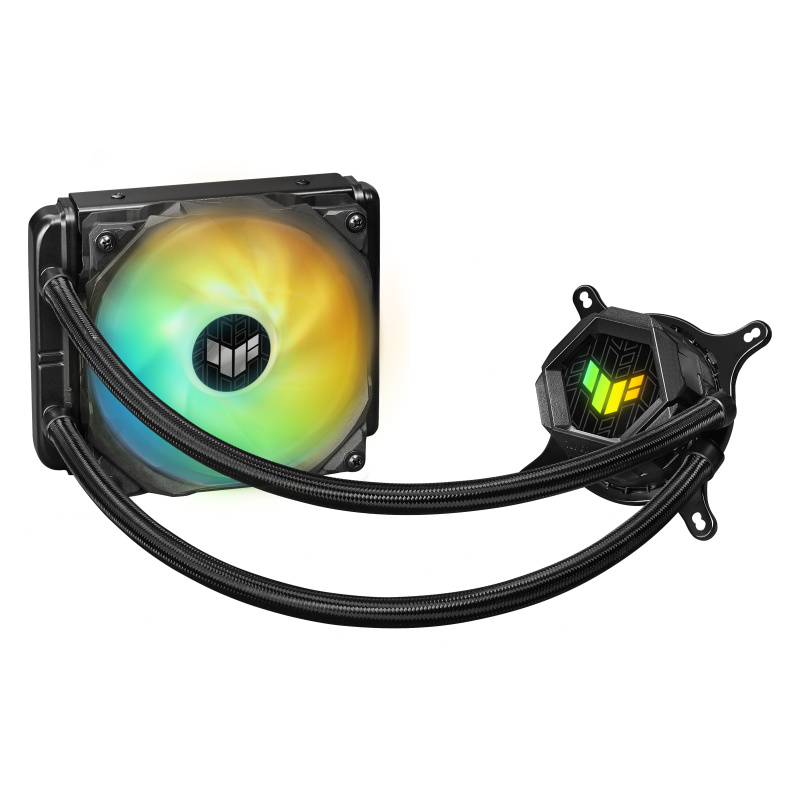 ASUS TUF GAMING LC 120 ARGB Processeur Refroidisseur de liquide tout-en-un 12 cm Noir 1 pièce(s)